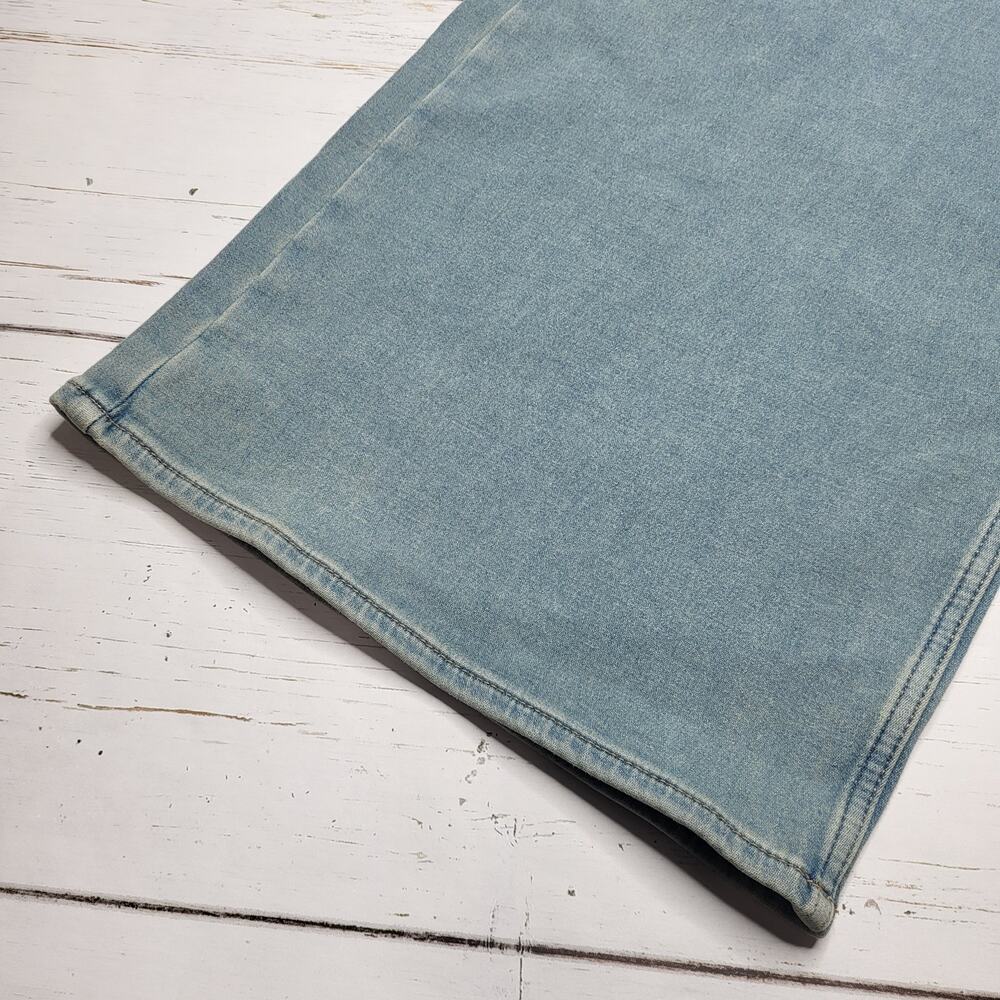 Rag & Bone The Serena Full Length Wide Leg Jeans High Rise Stretch Light Wash 29 - Picture 8 of 13